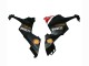 2002-2003 Yamaha YZF 1000 R1 Motorcycle Fairings - Red Silver Black Santander