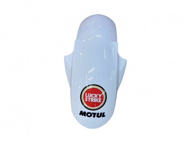 2006-2009 Yamaha YZF R6S Motorcycle Fairings - White Red Lucky Strike Motul