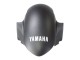 2006-2007 Yamaha YZF 600 R6 Motorcycle Fairings - Matte Black Silver Flame