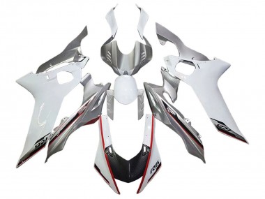 2017-2025 Yamaha YZF 600 R6 Motorcycle Fairings - Silver White Red Black
