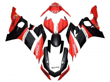 2017-2023 Yamaha YZF 600 R6 Motorcycle Fairings - Red White Matte Black