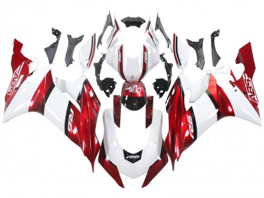 2017-2025 Yamaha YZF 600 R6 Motorcycle Fairings - White Red Black