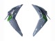 2014-2019 Kawasaki Z1000 Motorcycle Fairings - Black Green Grey