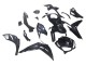 2014-2019 Kawasaki Z1000 Motorcycle Fairings - Black Carbon Fiber