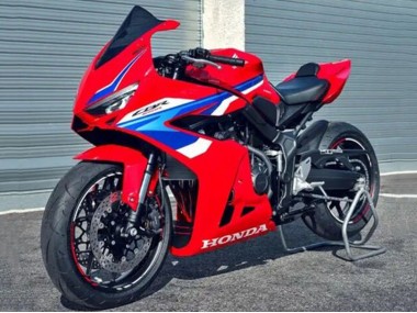 2024-2025 Honda CBR650R Motorcycle Fairings - Red White Blue