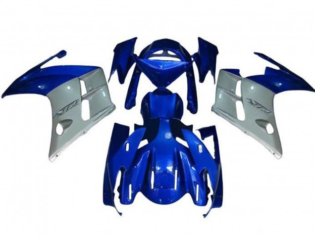 2001-2006 Yamaha FJR1300 Motorcycle Fairings - Blue White