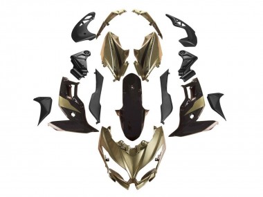 2015-2020 Kawasaki Versys 650 Motorcycle Fairings - Gold Black