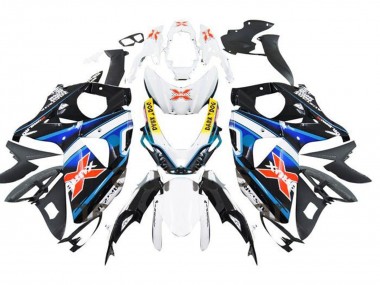 2009-2016 Suzuki GSXR 1000 Motorcycle Fairings - White Blue Yellow Red Black X