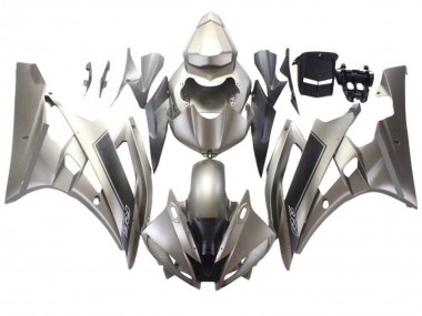 2006-2007 Yamaha YZF R6 Motorcycle Fairings - Silver Grey