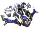 2015-2019 Yamaha YZF R1 Motorcycle Fairings - Blue Gold Black