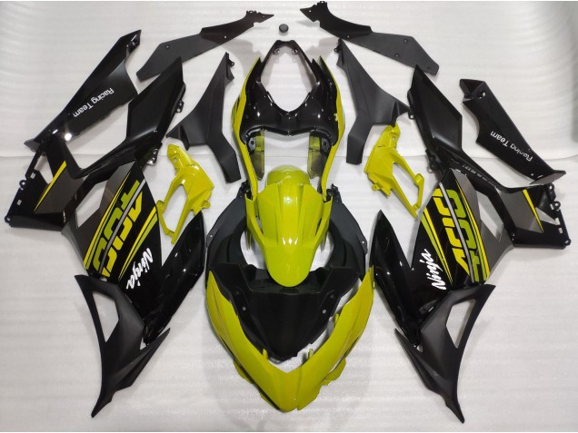 2018-2020 Gloss Yellow Kawasaki Ninja 400 Motorcycle Fairings 2018-2020 Gloss Yellow Kawasaki Ninja 400 Motorcycle Fairings